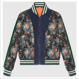 gucci jacket lion